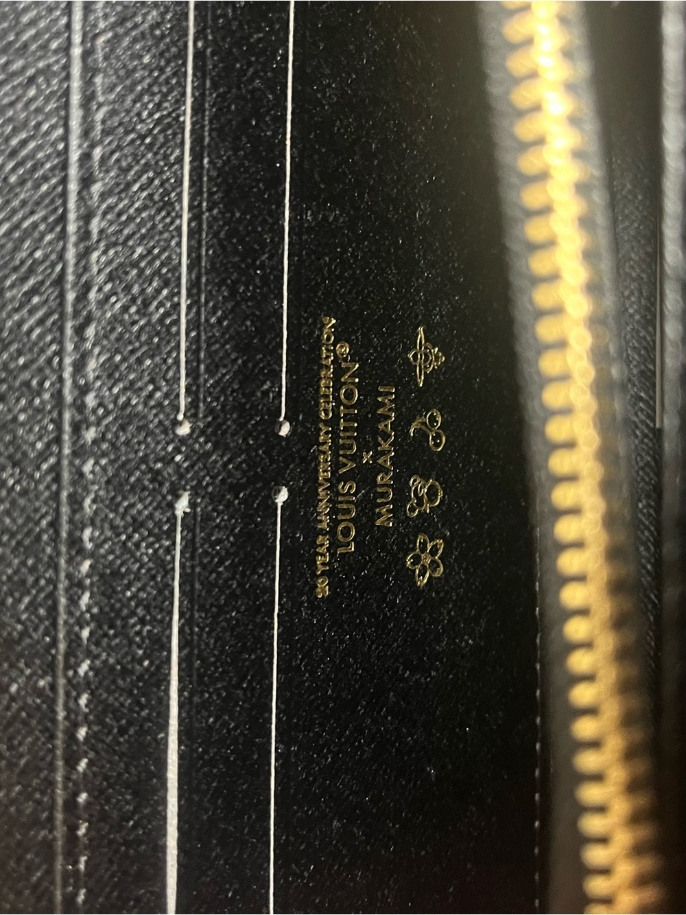 Louis Vuitton Monogram Multicolor Zip-Around Wallet, Black, Zipper Logo Women - Picture 4 of 6